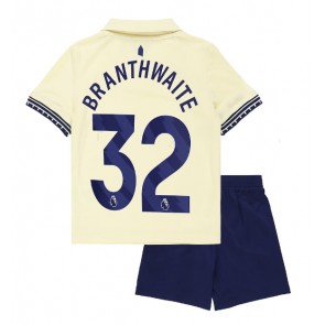 Everton Jarrad Branthwaite #32 Replika Babytøj Udebanesæt Børn 2025-26 Kortærmet (+ Korte bukser)